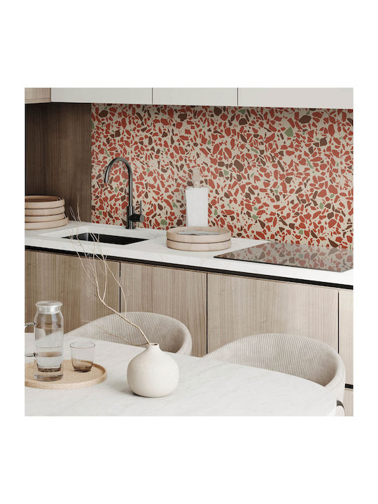Wandsticker Vinyl Panel Jugendzimmer 120x60 cm Abstraktes Steinen Muster