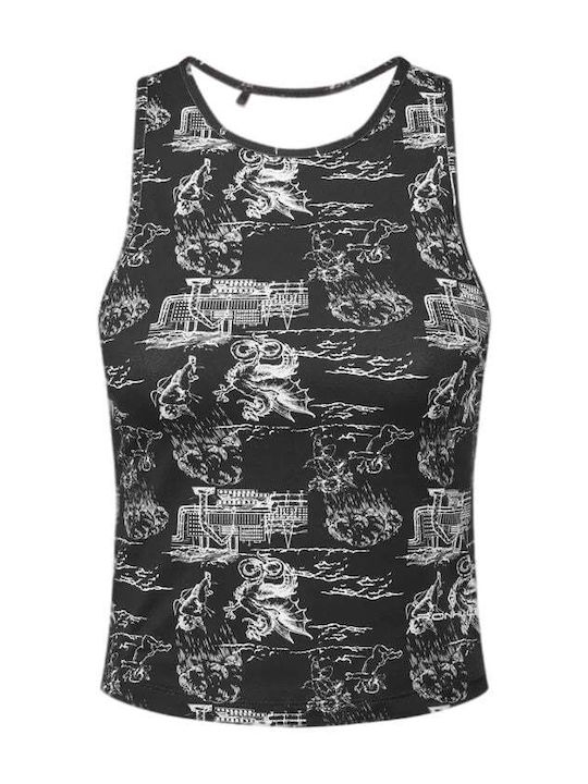 Bluza Damă De Vară Fără Mâneci Neagră