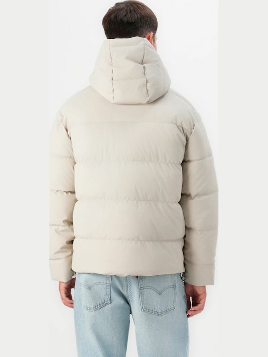 Puffer Wasserdicht Silber Herren Jacken