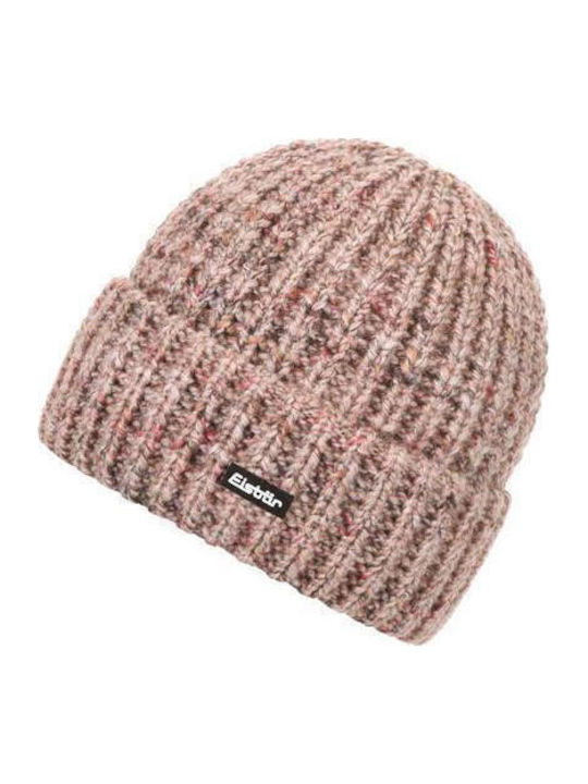 Beanie Women's Knitted Beanie in Pink Colour