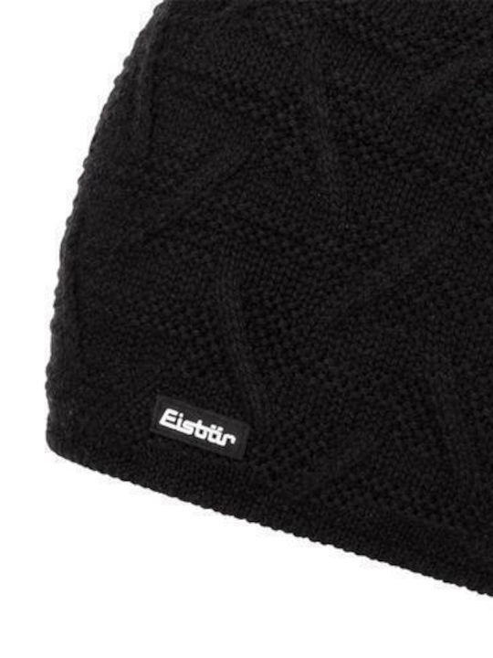 Lux Beanie Women's Knitted Beanie in Black Color