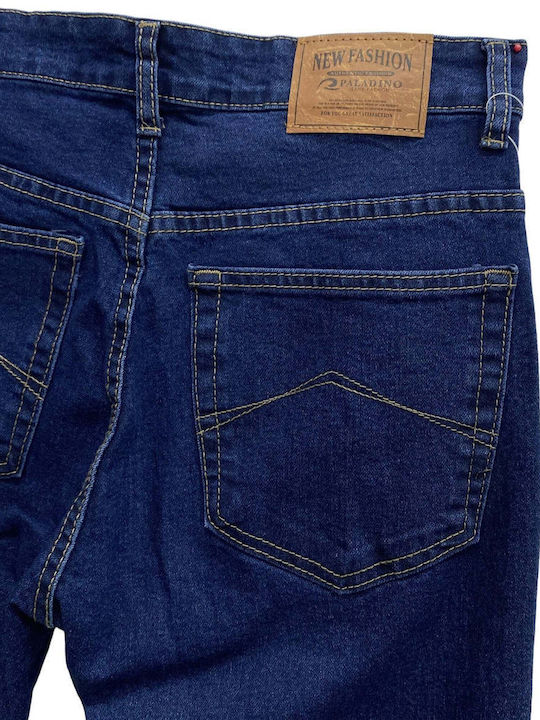 Men's Stretch Blue Jeans Pants