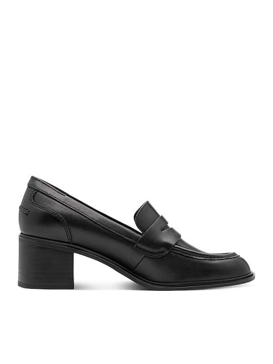 Suede Heels with Medium Heel Brown