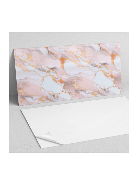Τυπωμένα Wandsticker Kacheln Vinyl Muster Marmor Dekorative Elemente 6x60x30 cm