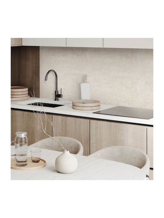 PVC Tile Set Kitchen Or Bathroom Decoration Light Natural Stone 6x60x30 Cm
