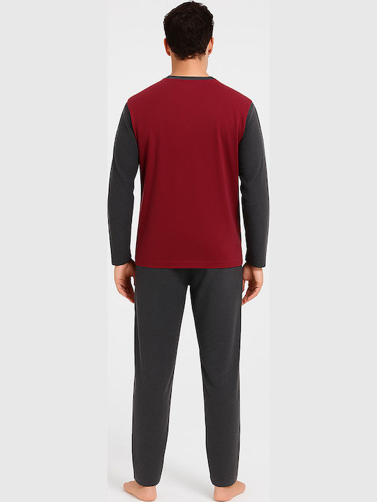 Lion Baumwollene Herrenpyjamas