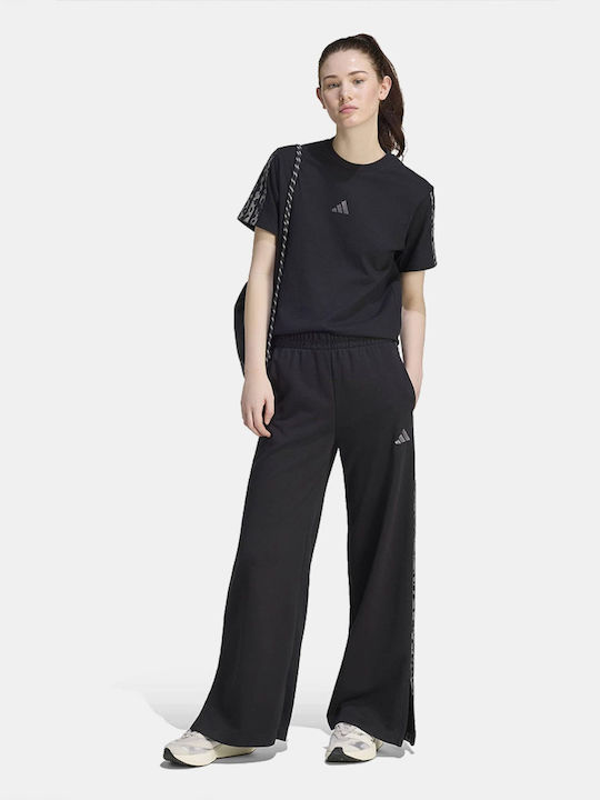 Pant Sweatpants Black Grey Animal Print