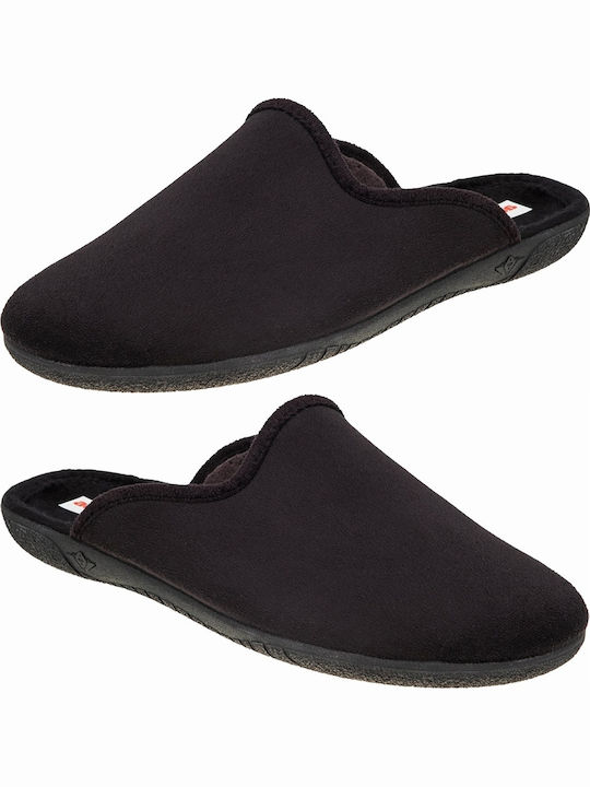 Men's Winter Slippers Black