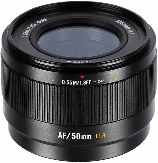 7artisans Crop Kameraobjektiv LITE AF 50mm f/1.8 Festbrennweite für Nikon Z Berg Schwarz
