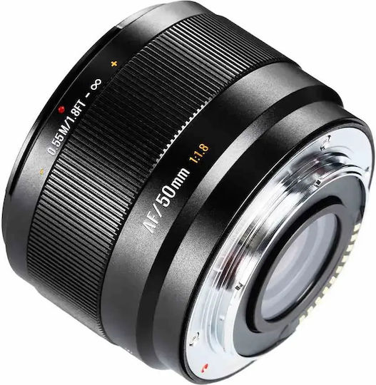 7artisans Crop Kameraobjektiv LITE AF 50mm f/1.8 Festbrennweite für Nikon Z Berg Schwarz