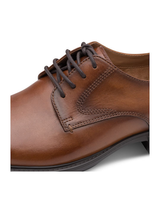Leather Men's Casual Shoes Tabac Brown