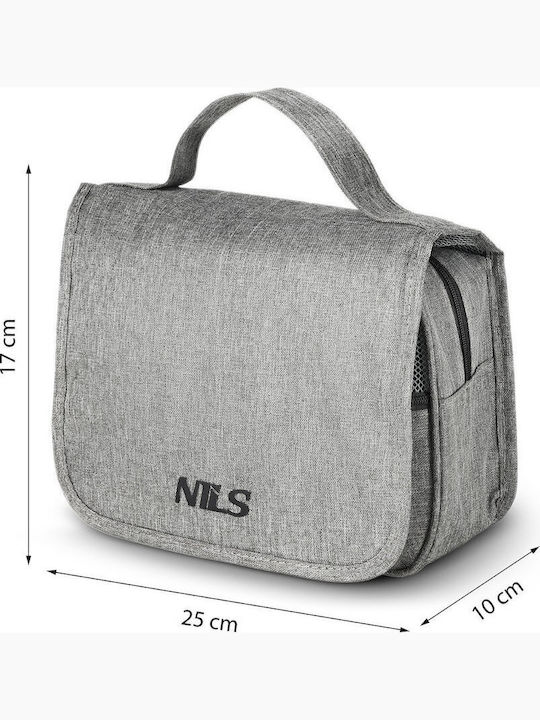 Nils Extreme Nc4505 Сив Пътнически Козметичен Несесер Nils
