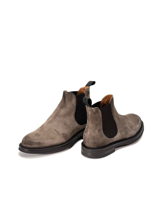 Leather Brown Chelsea Boots
