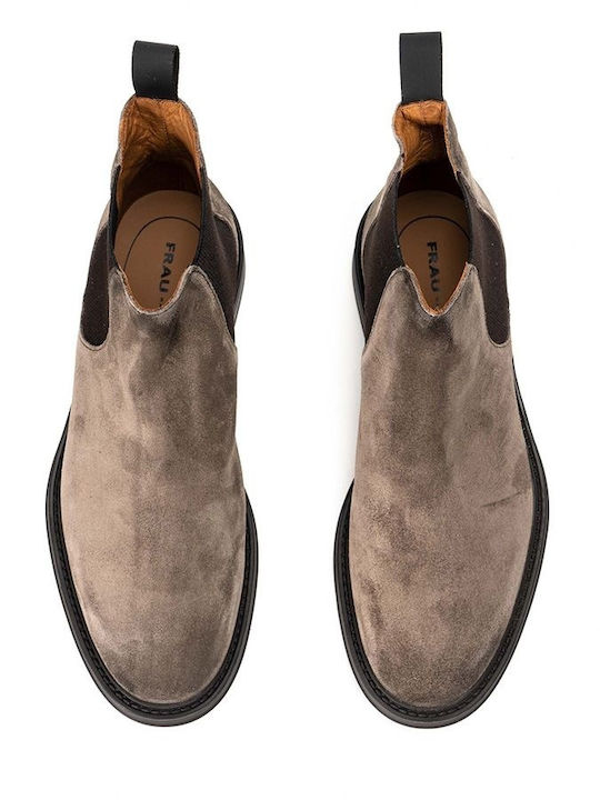 Leather Brown Chelsea Boots