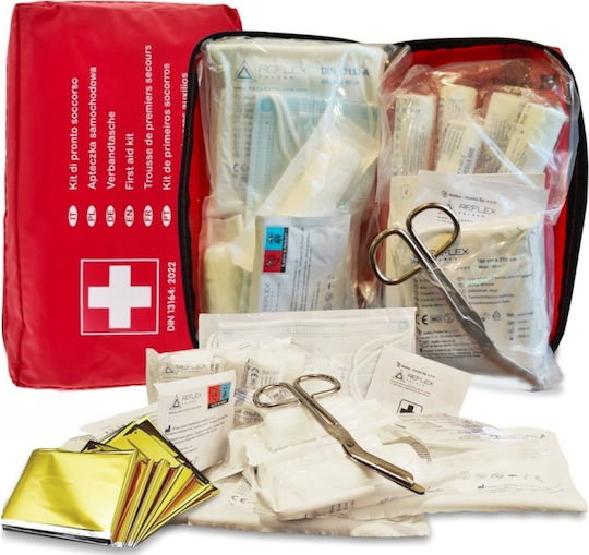 Reflex Polska Auto Erste-Hilfe-Set Tasche mit Ausrüstung