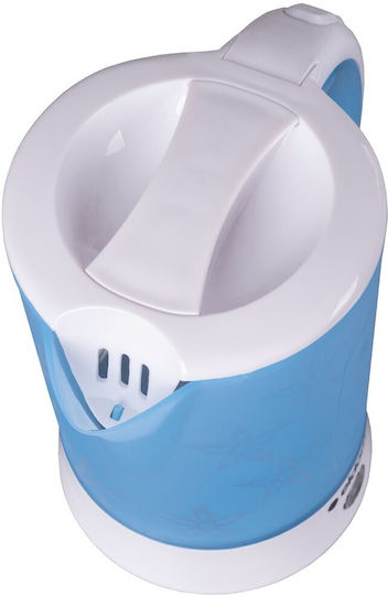 Eldom Reisegröße Wasserkocher 600ml 550W Blau