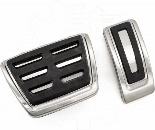 SKV SKV Autopedale für Audi A3 / Q2 / Q3 / TT Silber 2 Stück