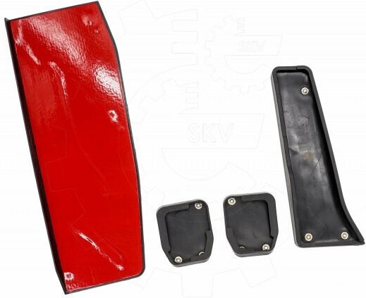 SKV SKV Autopedale Set Für Bmw X1 Silber 4 Stück