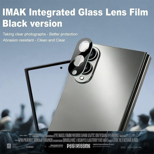 Imak Lens Mobile Camera Protector Tempered Glass Black for Samsung Galaxy Z Fold8 5g