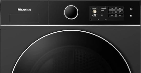 Hisense DH5I104BBAB Στεγνωτήριο 10kg με Αντλία Θερμότητας