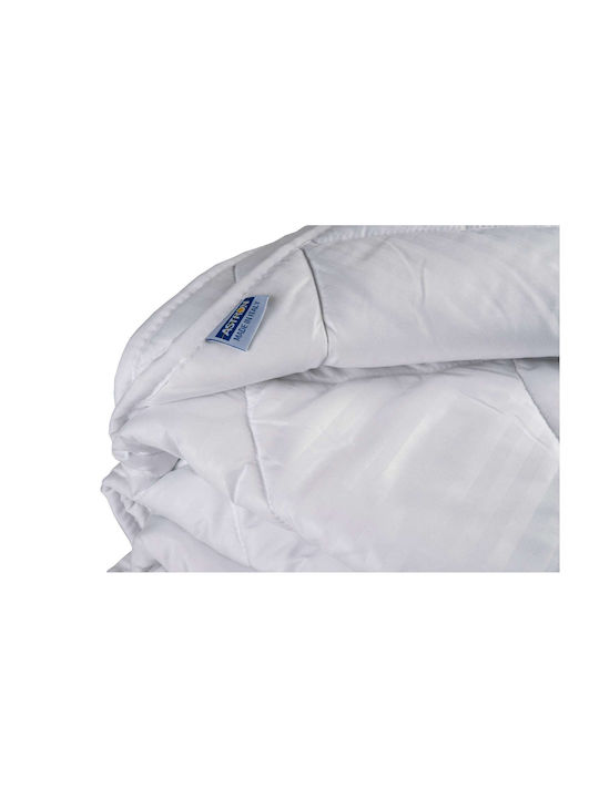 Astron Italy Super King Steppdecke 240x260cm Streifen 260 GSM