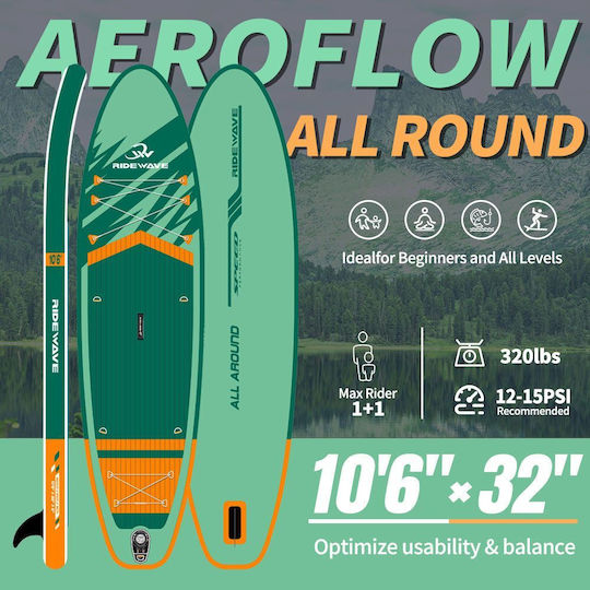 Dream House Aufblasbare SUP Board mit Länge 3,2m Grüne