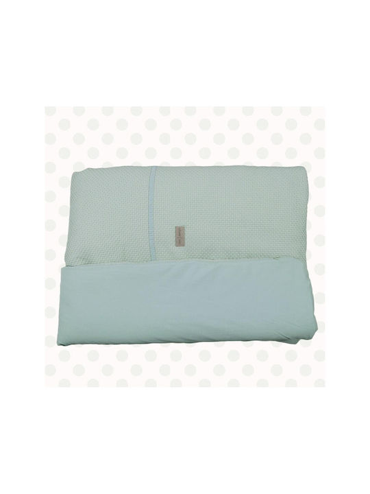 Baby Oliver Set Baby Sheets Cradle Cotton Des. 453 Green 75x110cm