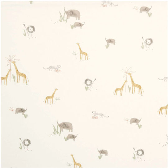 Mamas & Papas Baby Sheets Set Crib Cotton Beige 70x142cm 2pcs
