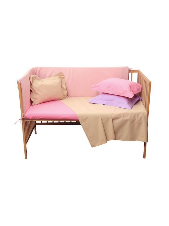 Anna Riska Prestige Baby Sheet Cradle Cotton Beige 80x100cm