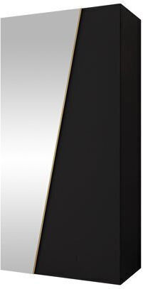 Hartford 633 Двойна врата Гардероб с Огледало 100x50x202cm Hartford 633 Двойна врата Гардероб с Огледало 100x50x202cm