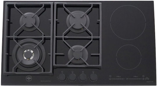 La Germania Autonomous Gas & Electric Cooktop 90x51cm