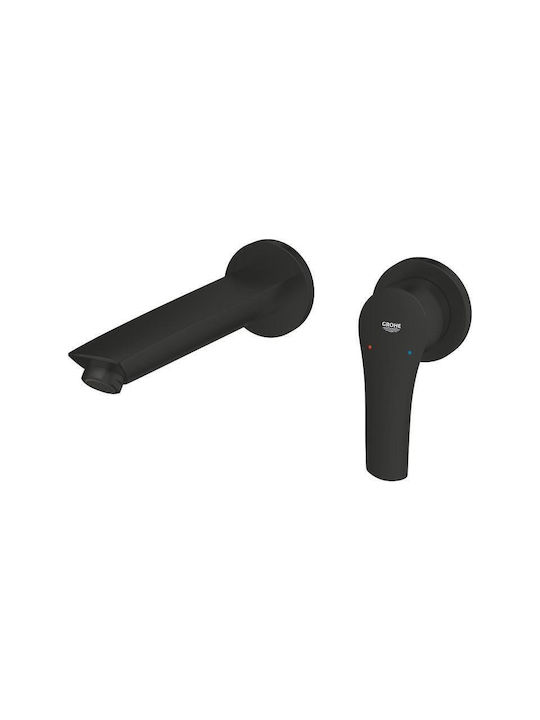 Grohe Eurosmart Built-in Faucet Mixer for Bathroom Sink 2 Exits Black