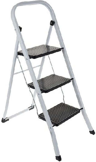 Iron Step Ladder 3 Steps 105cm