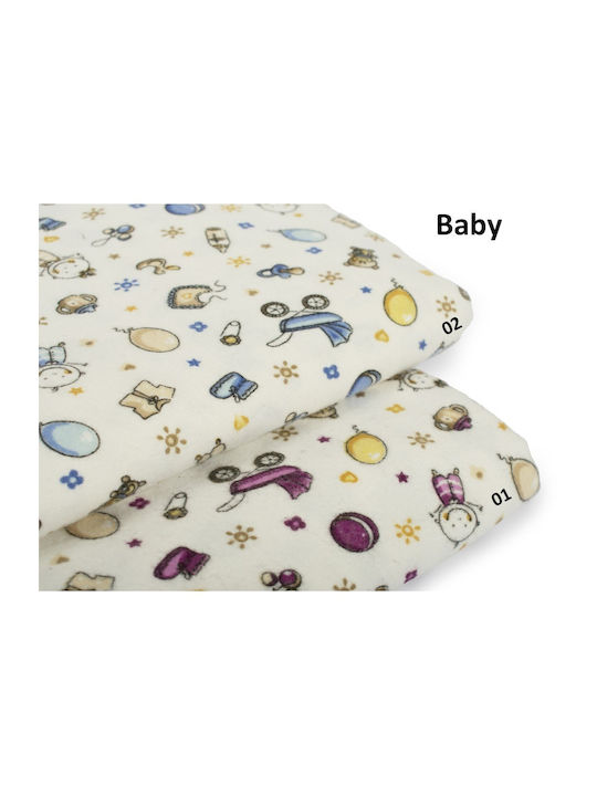 Dimcol Duvet Crib Cotton Baby Beige 120x160cm