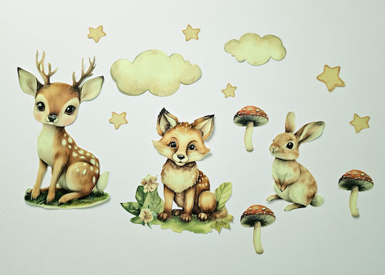 Decowalls Kids Glow-in-the-Dark Wall Sticker 30x60cm