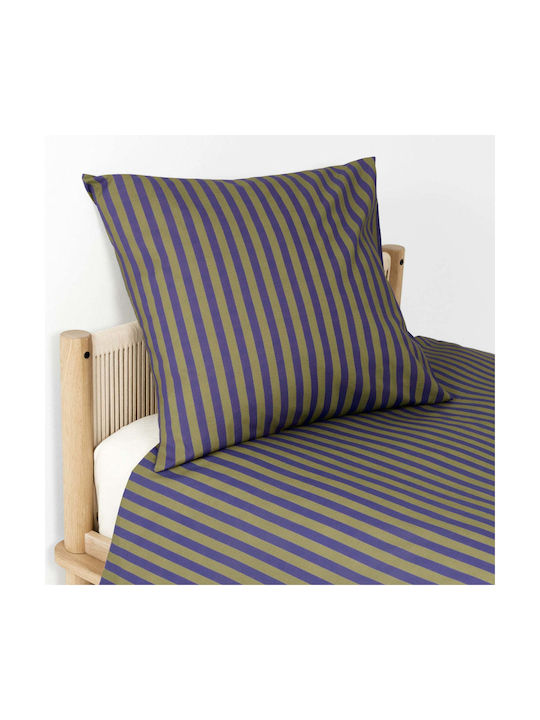 Nobodinoz Sheldon Kids Duvet Cover Single Indigo 150x200cm
