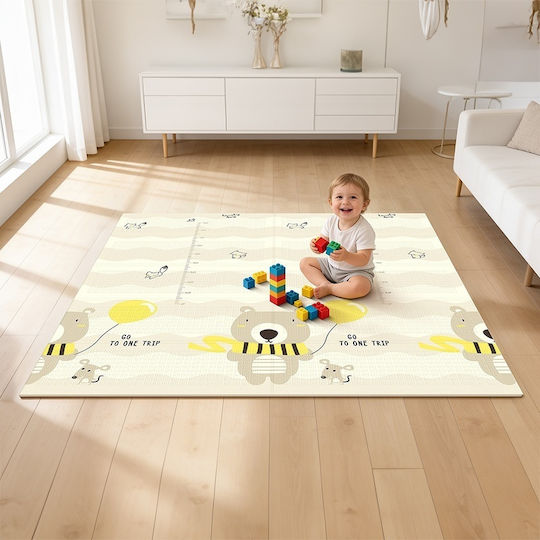 Rebel Χαλάκι Δραστηριοτήτων Πολύχρωμο 180x150cm