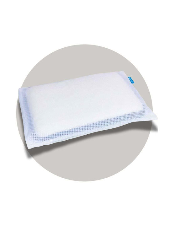 Aerosleep Βρεφική Μαξιλαροθήκη Λευκή 50x35εκ.