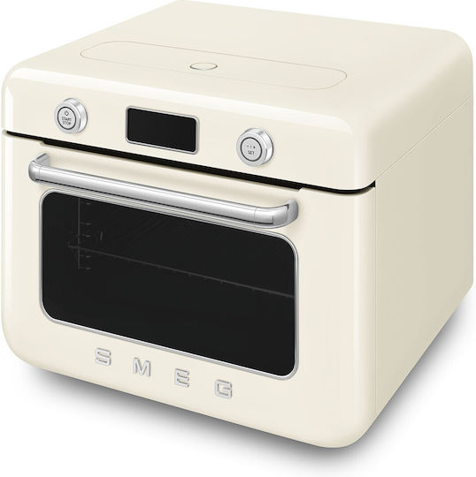 Smeg Комби Електрически Фурна За Готвене Без Горелки С Въздух Бежова