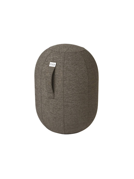 Inflatable Bean Bag Chair Stool Sova Grey 43.5x43.5x60cm
