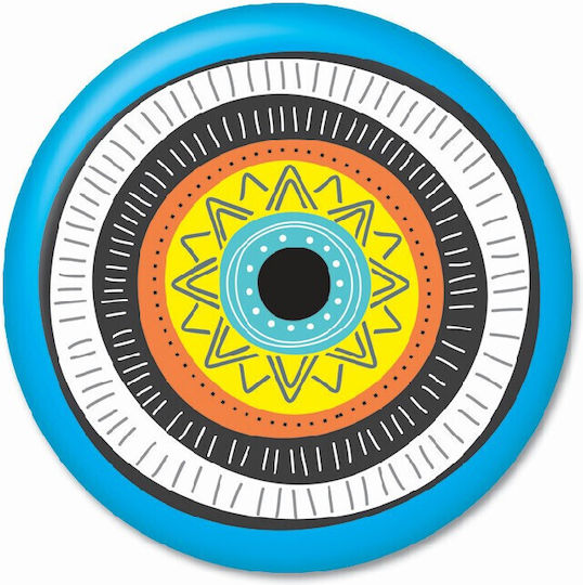 Fun Creations Good Vibes Round Plastic Magnet 5.9x5.9cm