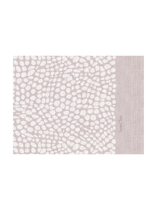 Saint Clair Placemats Tesatura Roz 45x33cm 1buc
