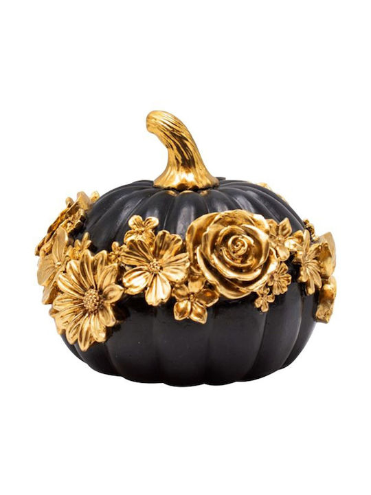 Set Decorative Pumpkins Polyresin 13.3x13.5x10.7cm 2 Pieces