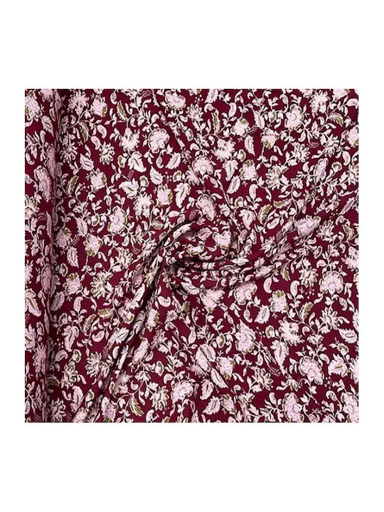 Decoration Fabric Satin By Meter Width 150cm Flower