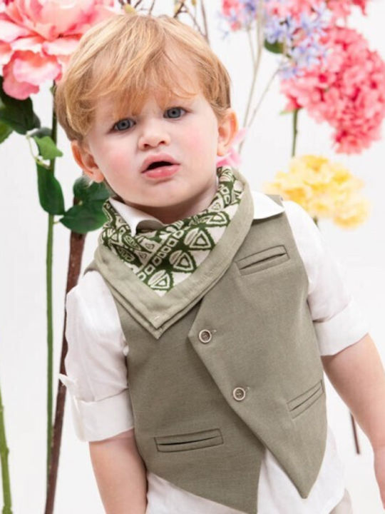 Bambolino Baptism Suit for Boy Stratos Multicolour