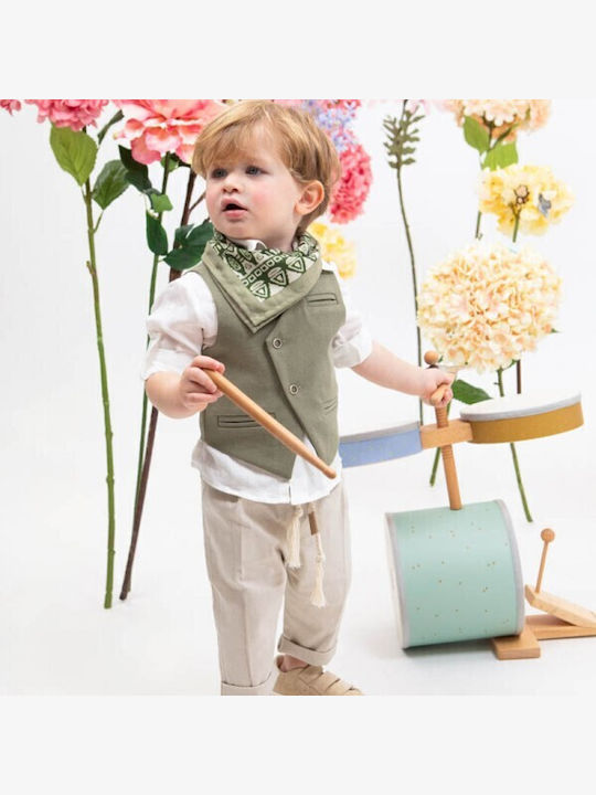 Bambolino Baptism Suit for Boy Stratos Multicolour