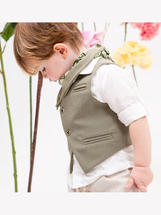 Bambolino Baptism Suit for Boy Stratos Multicolour
