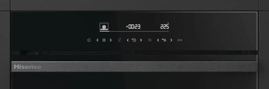 Hisense Φούρνος άνω Πάγκου 77lt Π59.5εκ. Μαύρος