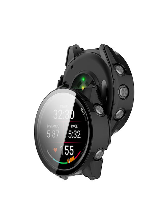 Techsuit Pro σε Μαύρο χρώμα για Garmin Forerunner 70 / Forerunner 170