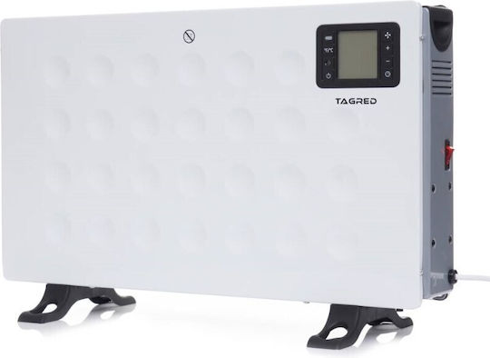 Tagred Θερμοπομπός Δαπέδου 2000W με Ηλεκτρονικό Θερμοστάτη Λευκός